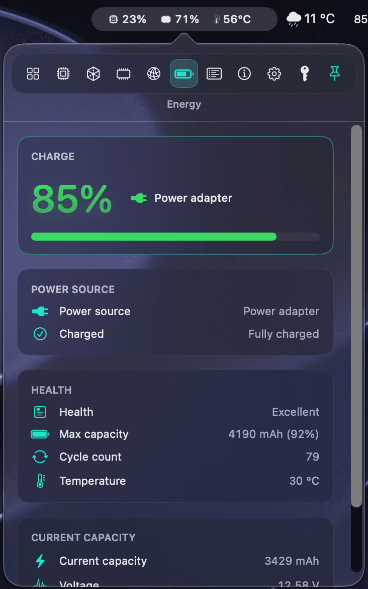 Battery and energy panel